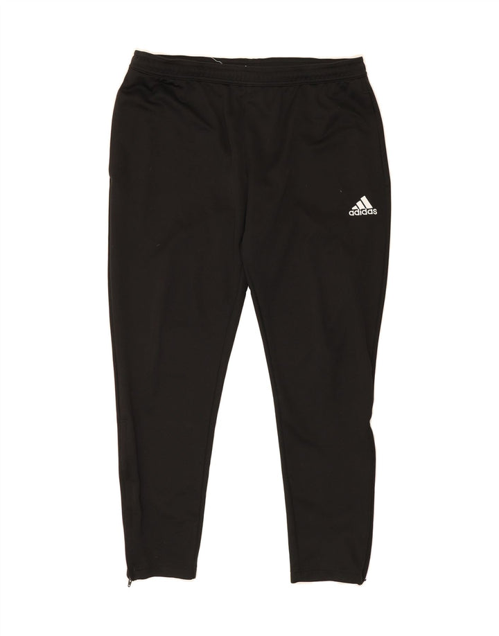 ADIDAS Mens Tracksuit Trousers XL  Black Polyester Vintage Adidas and Second-Hand Adidas from Messina Hembry 