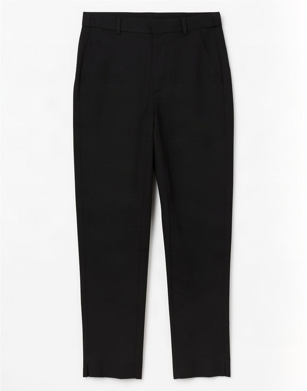 Marks & Spencer Pantaloni de costum The Mia Slim pentru femei UK 8 Small W26 L27 Negru
