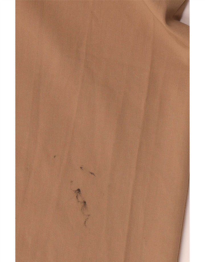 Pantaloni chino pentru femei cu picioare largi Zara Mediu L28 L30 Poliester maro