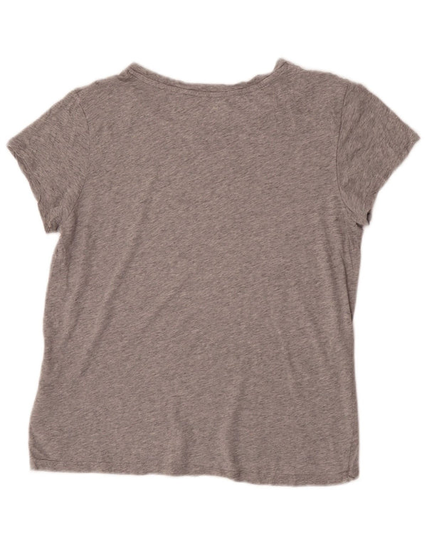 Tricou cu grafic pentru femei Levi's Top UK 14 Medium Grey Flecked Bumbac