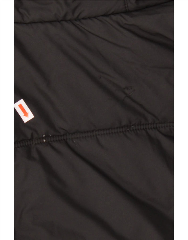 JACK WOLFSKIN Jachetă căptușită cu glugă pentru bărbați UK 40 Poliester mediu negru