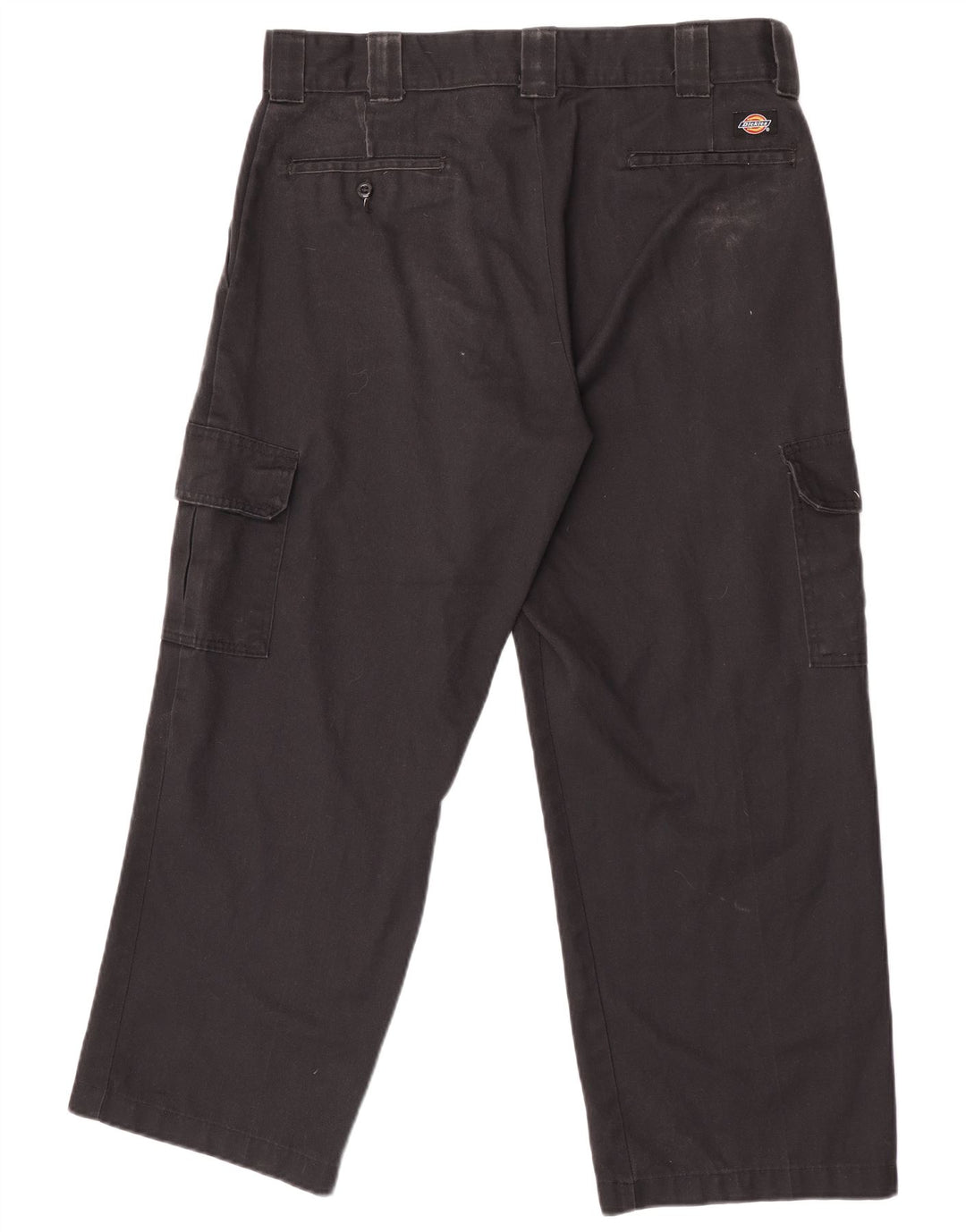 Pantaloni cargo drepti relaxați pentru bărbați Dickies W36 L28 bumbac negru