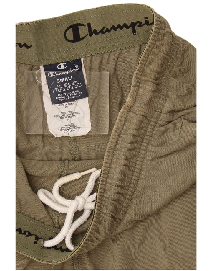 Pantaloni scurți sport Champion pentru bărbați, bumbac kaki mic