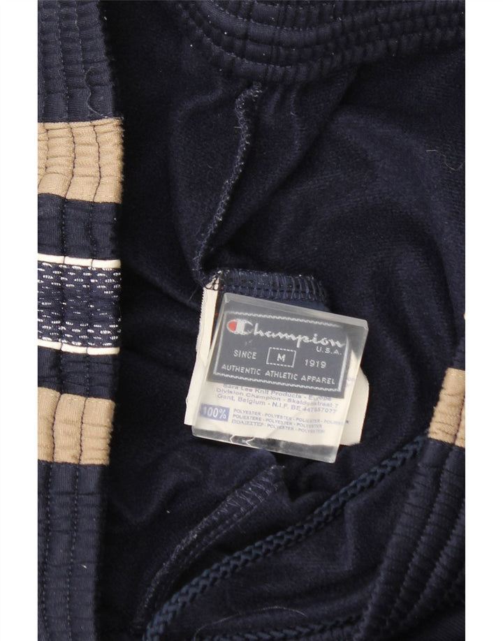 Pantaloni de trening grafic pentru bărbați Champion, medii, albastru bleumarin