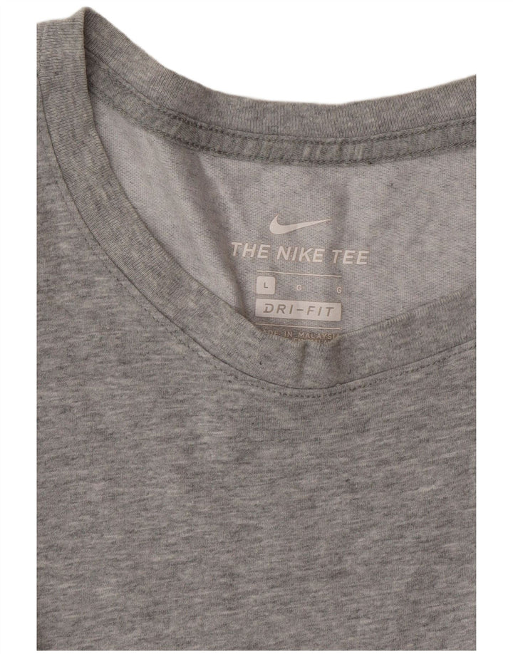 Tricou NIKE Dri Fit pentru bărbați Top mare gri