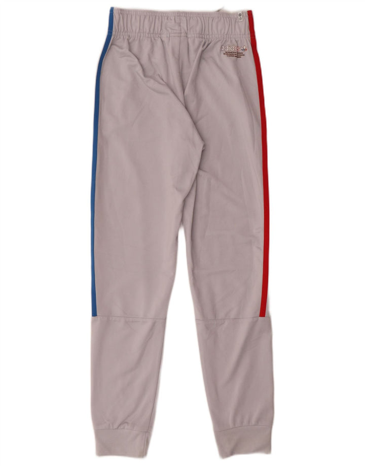 Pantaloni de trening Adidas baieti Joggeri 12-13 ani poliester gri