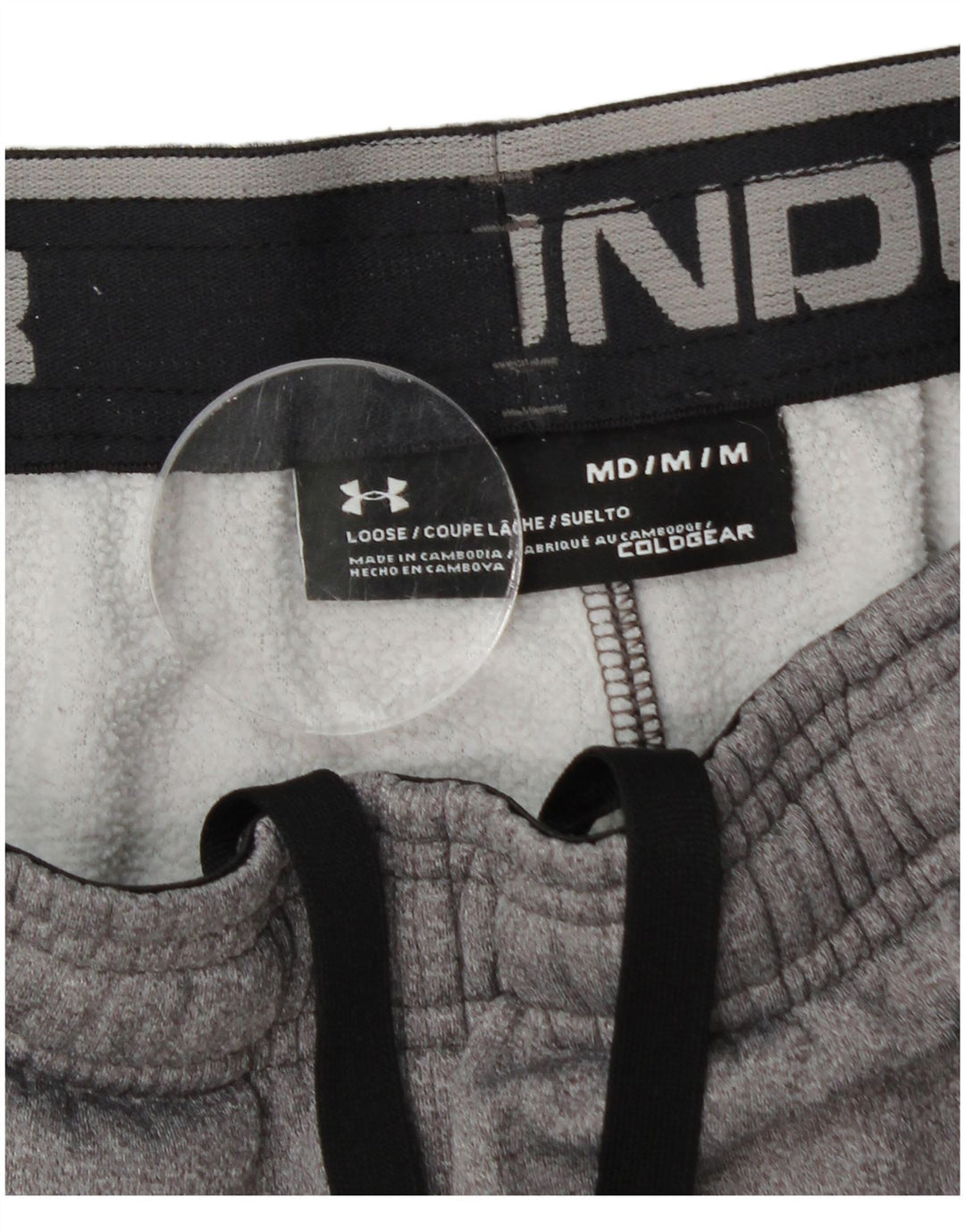 Pantaloni de trening pentru bărbați UNDER ARMOUR Cold Gear Pantaloni de jogging, gri mediu