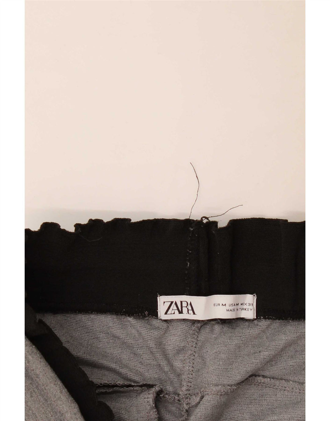 Pantaloni de trening Zara pentru bărbați, gri mediu, blocuri de culoare