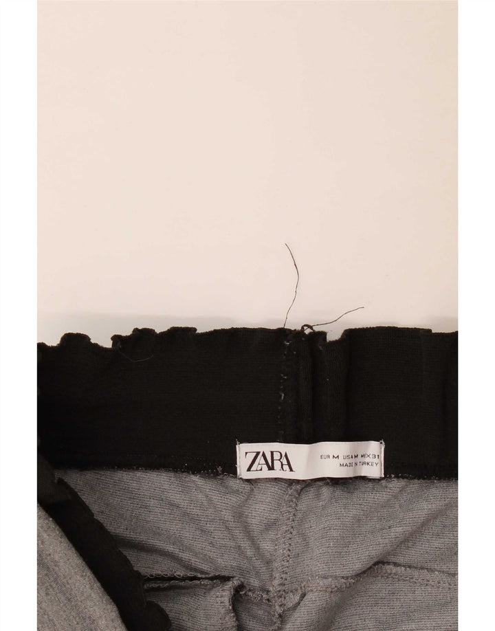 Pantaloni de trening Zara pentru bărbați, gri mediu, blocuri de culoare