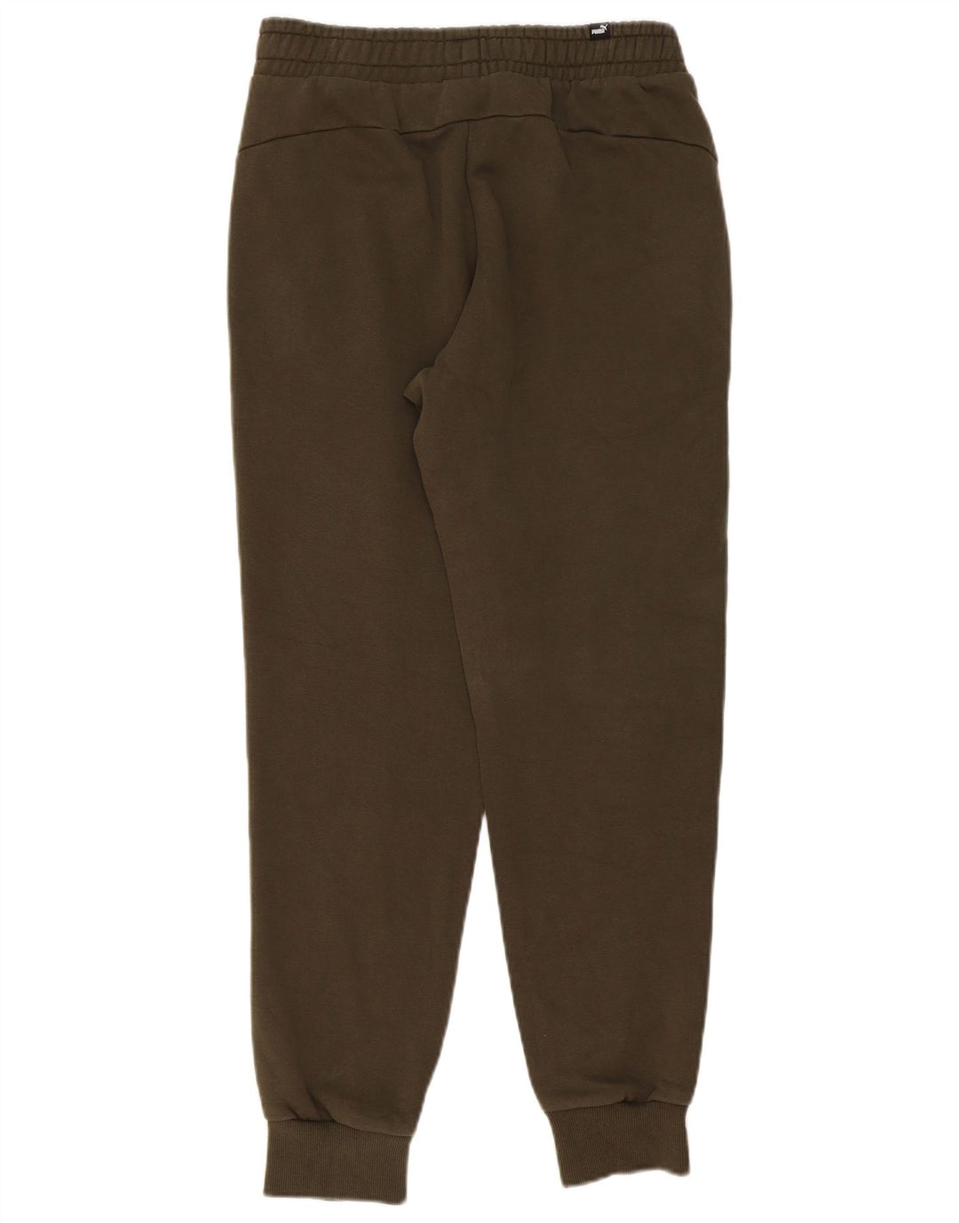 Pantaloni de trening Puma pentru bărbați Joggeri, bumbac mediu kaki