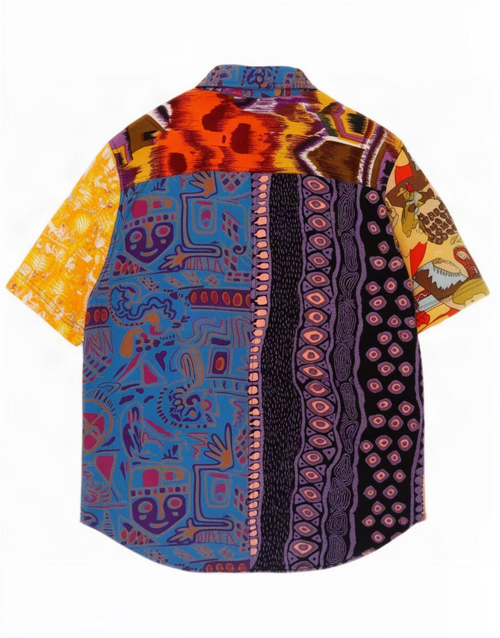 Cămașă supradimensionată pentru femei C&A EU 38 Medium Multicolor Geometric