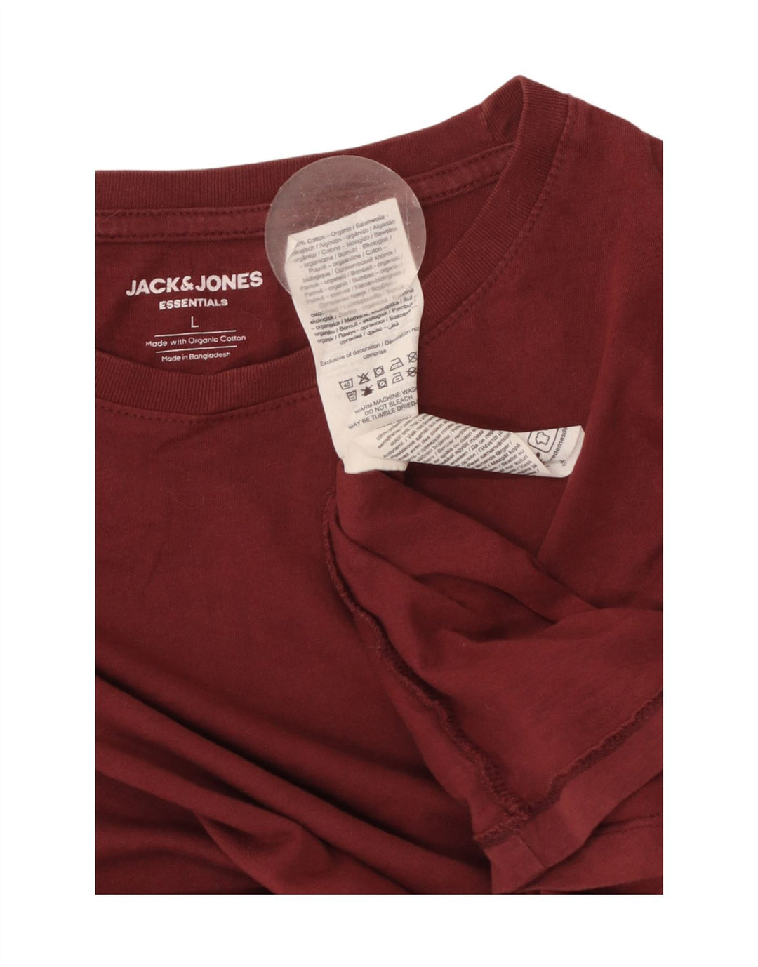 JACK & JONES Tricou pentru bărbați Top mare din bumbac maro