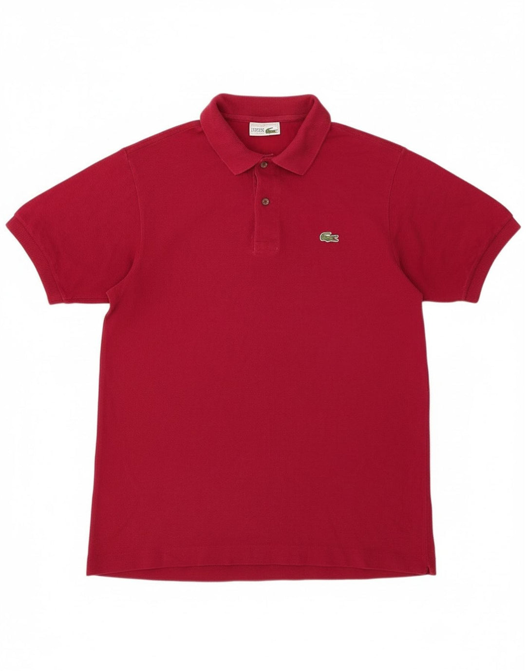 Tricou polo pentru bărbați Lacoste Mărimea 4 Bumbac Burgundy Mediu