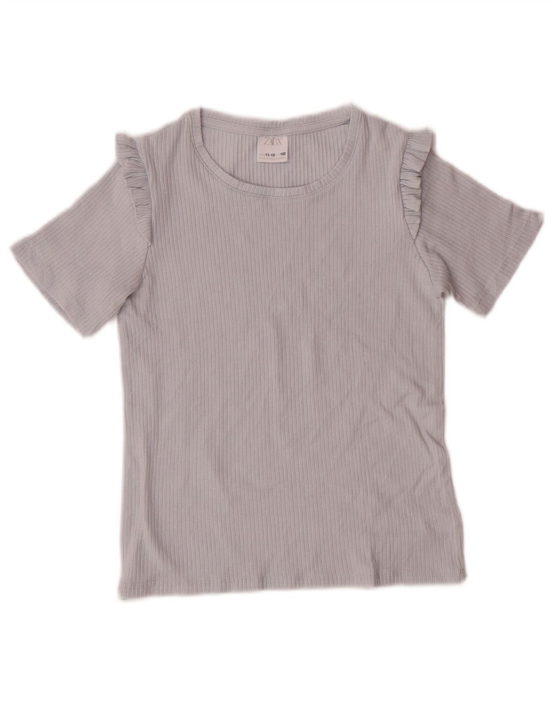 Tricou Fete Zara Top 11-12 Ani Albastru