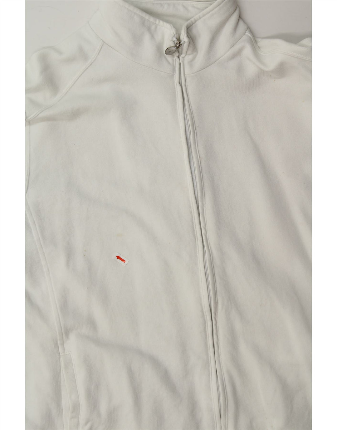 CHAMPION Womens Tracksuit Top Jacket UK 16 Large White Cotton Vintage Champion and Second-Hand Champion from Messina Hembry 