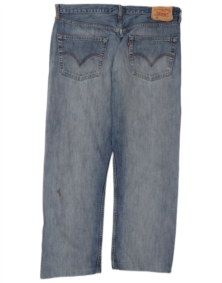 Blugi drepti pentru bărbați Levi's 501 W38 L27 Albastru