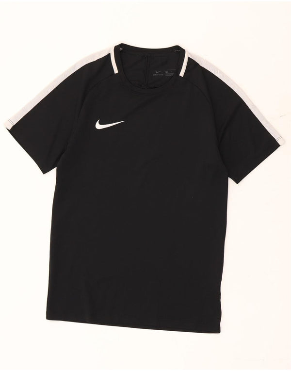 Tricou Nike Dri Fit pentru bărbați Top mic negru colorblock