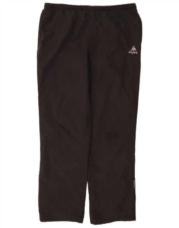 LE COQ SPORTIF Pantaloni de trening pentru femei UK 12 Poliester mediu negru