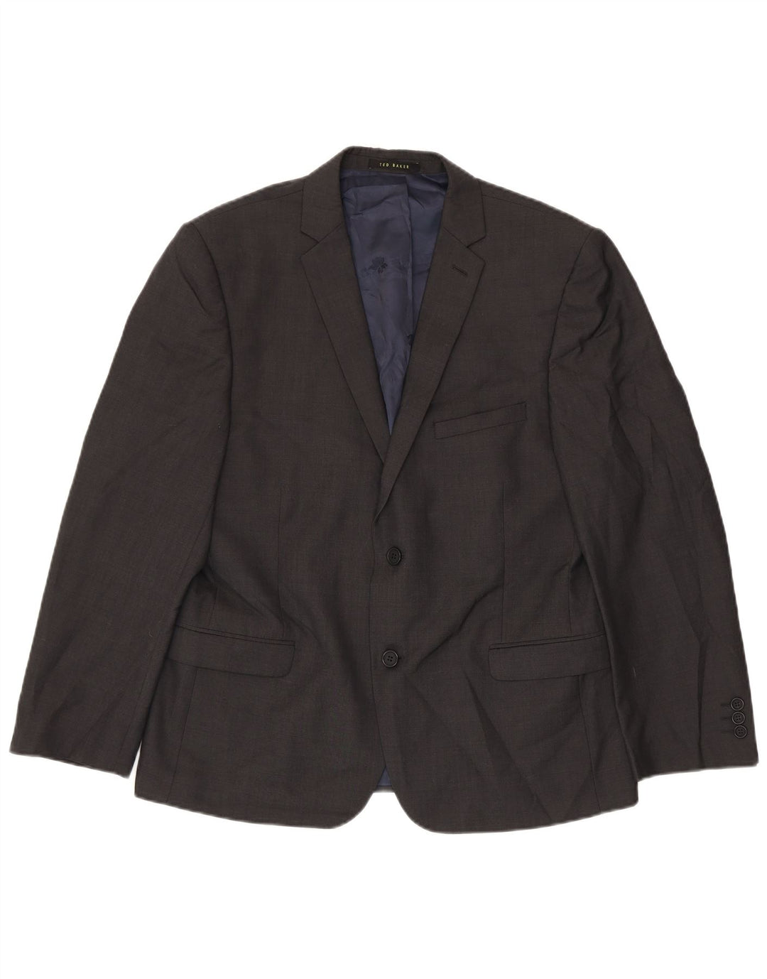 Sacou Ted Baker pentru bărbați, cu 2 nasturi, UK 38, lână, gri mediu