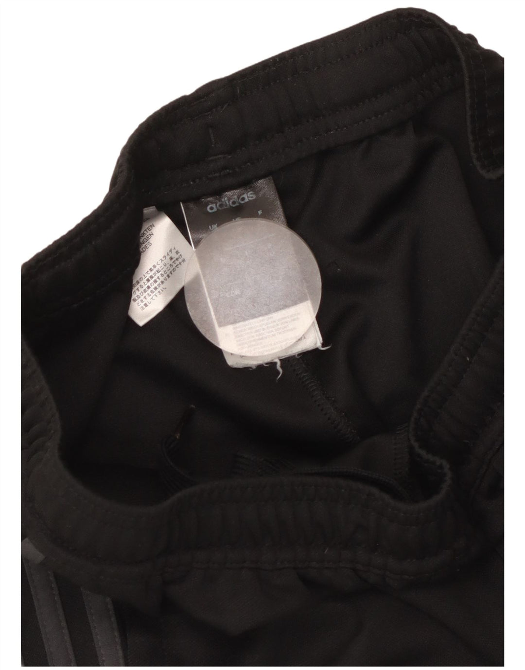 Pantaloni de trening Adidas Climalite pentru bărbați, poliester mediu negru