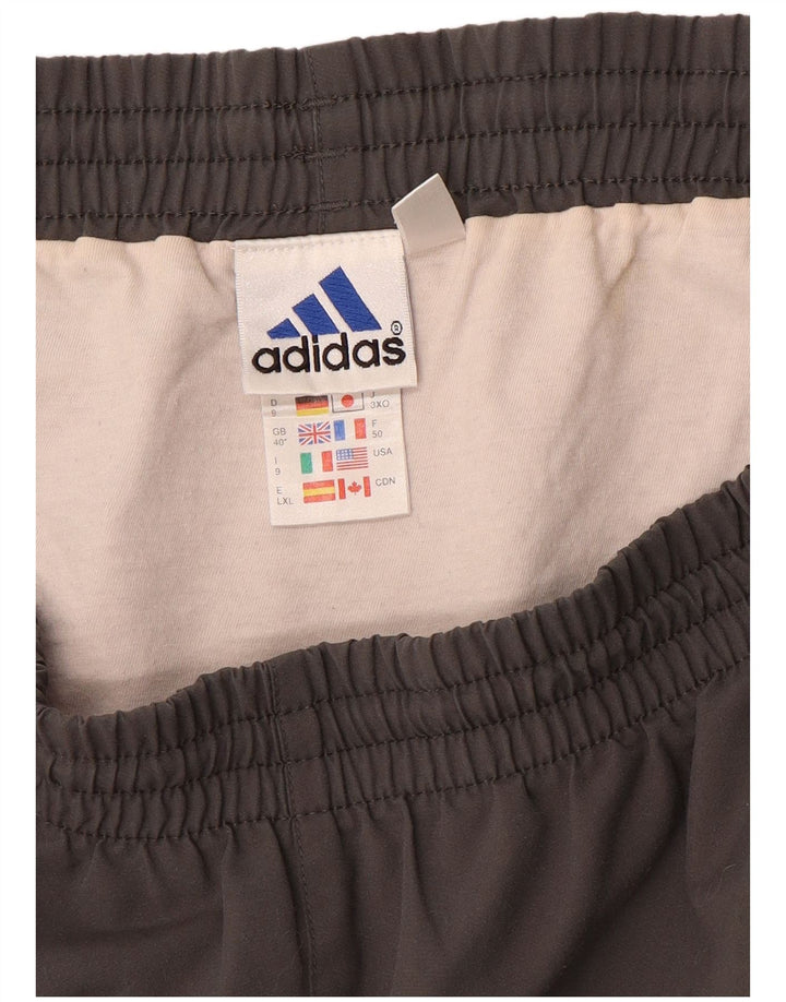 Pantaloni scurți sport pentru bărbați ADIDAS XL poliester gri