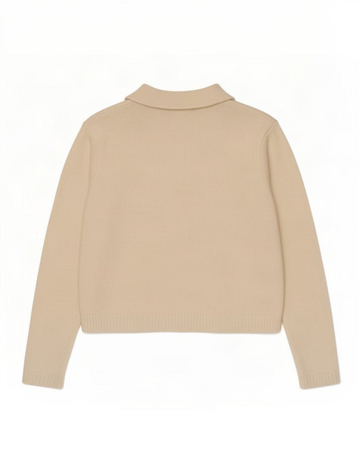 Pulover pentru femei Marks & Spencer Crop Cardigan UK 10 Poliester alb mic