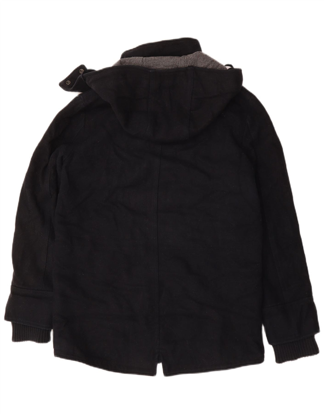 Jachetă parka cu glugă Superdry pentru bărbați UK 36 Mic Lână bleumarin