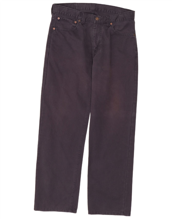Blugi drepti pentru bărbați Levi's 751 W33 L29 Bumbac bleumarin