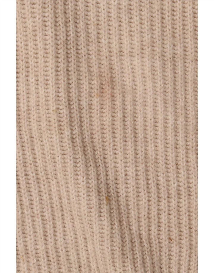 Marks & Spencer Pulover oversized cu gât rulat pentru femei UK 16 Large Bej