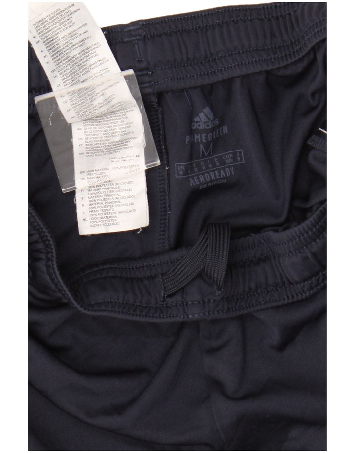 Pantaloni scurți sport Adidas pentru bărbați, poliester, albastru, mediu