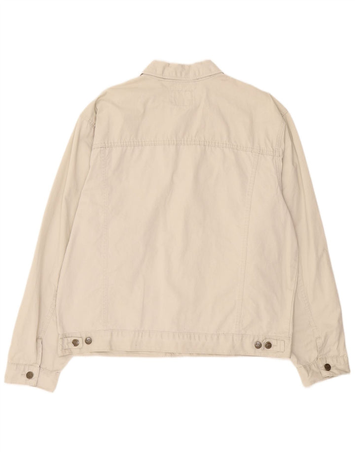 Jachetă bomber pentru bărbați Lee UK 42 XL bumbac bej