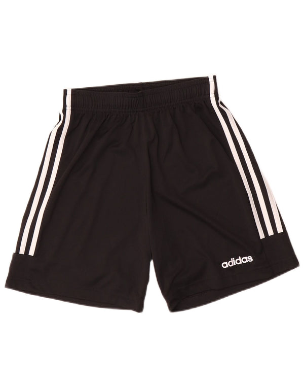 Pantaloni scurți sport adidas Climalite pentru bărbați, poliester negru mic