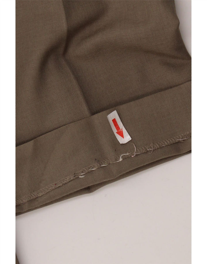 MARKS & SPENCER Pantaloni drepți pentru bărbați L38 L29 poliester bej