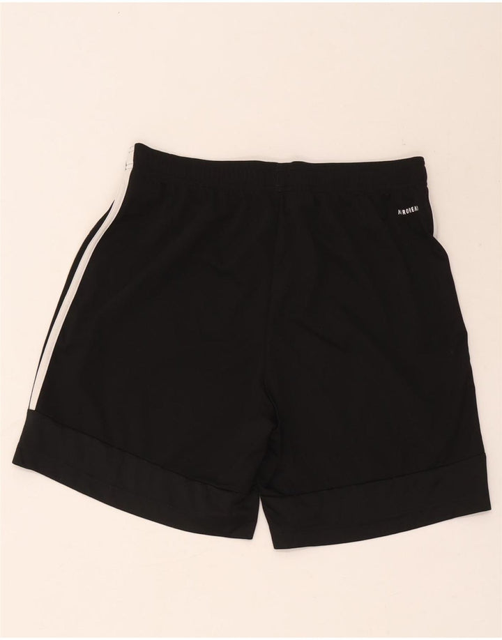 Pantaloni scurți sport Aeroready Adidas pentru bărbați, poliester mediu negru