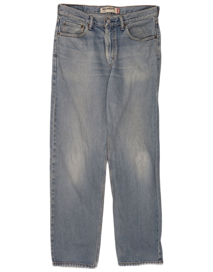 Blugi drepti pentru bărbați Levi's 550, cu ajustare relaxată, W34 L34, albastru