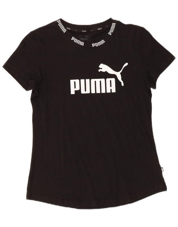 Tricou grafic PUMA pentru femei Top UK 14 Medium Black