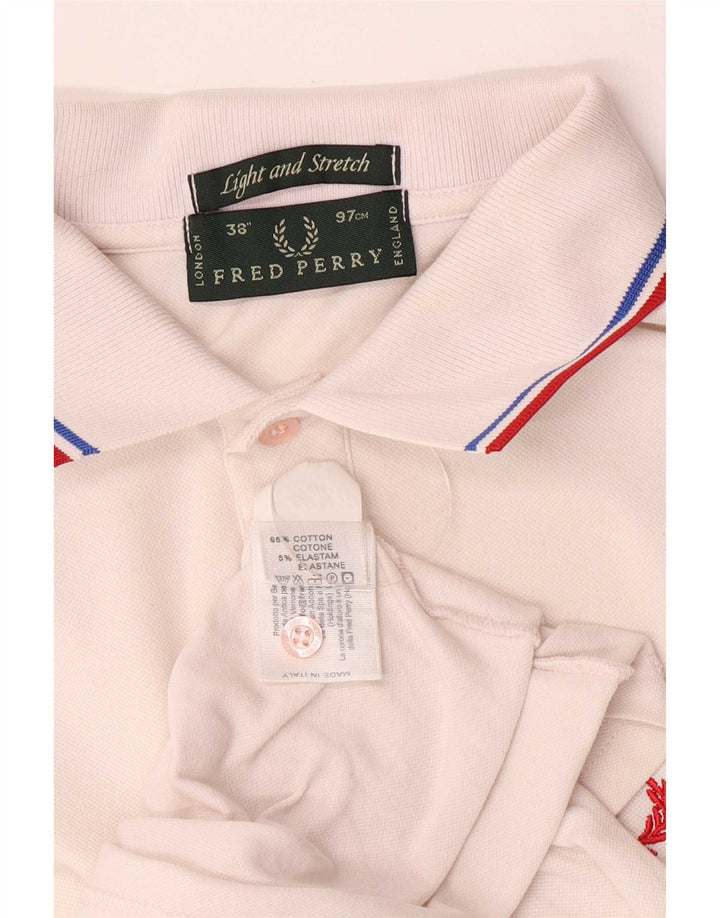 Cămașă polo Fred Perry pentru bărbați, bumbac cu dungi albe