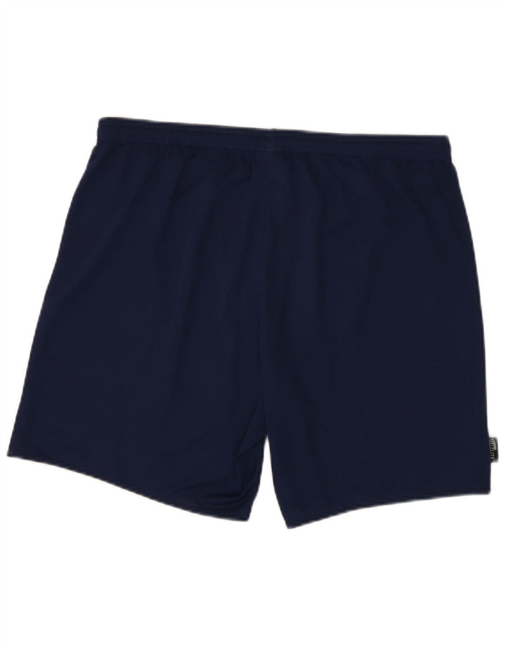 Pantaloni scurți sport pentru bărbați Adidas Climalite, mari, albastru, poliester
