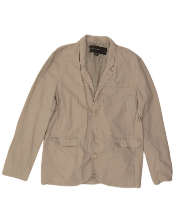 Jachetă pentru bărbați French Connection cu 2 nasturi, UK 42 XL, bumbac bej