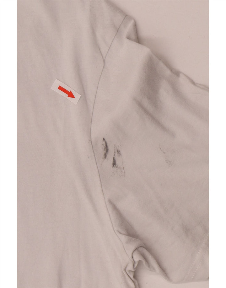 Tricou grafic pentru bărbați Adidas Top Medium White Bumbac