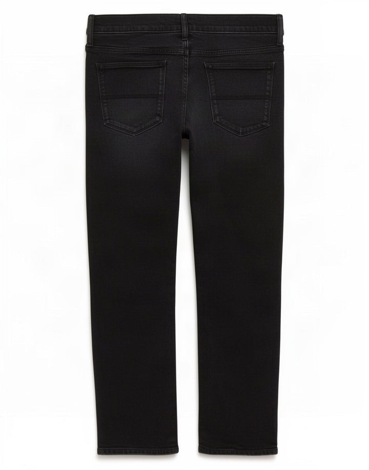 Blugi slim pentru bărbați Marks & Spencer W40 L31 bumbac negru