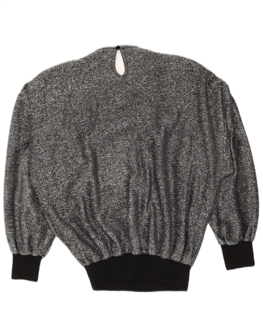 Bluză Vintage pentru femei UK 16 Large Silver