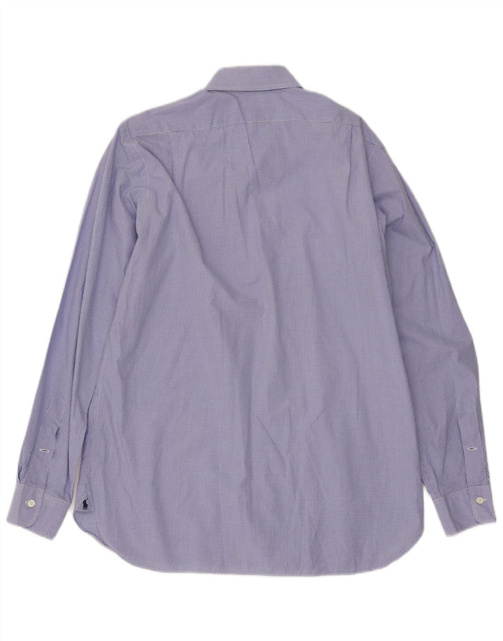 Cămașă Regent pentru bărbați Polo Ralph Lauren Mărimea 15 1/2 Medium Blue Gingham
