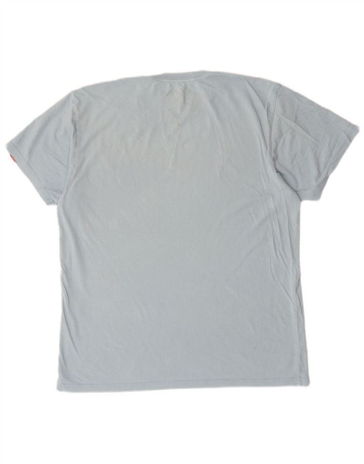 Tricou grafic Vans pentru bărbați Top mare, albastru, bumbac