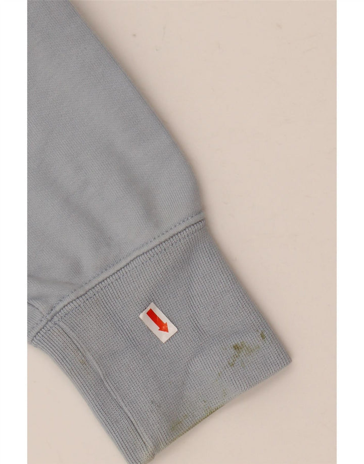 Pulover cu grafic pentru bărbați Champion Pulover Bumbac albastru mediu