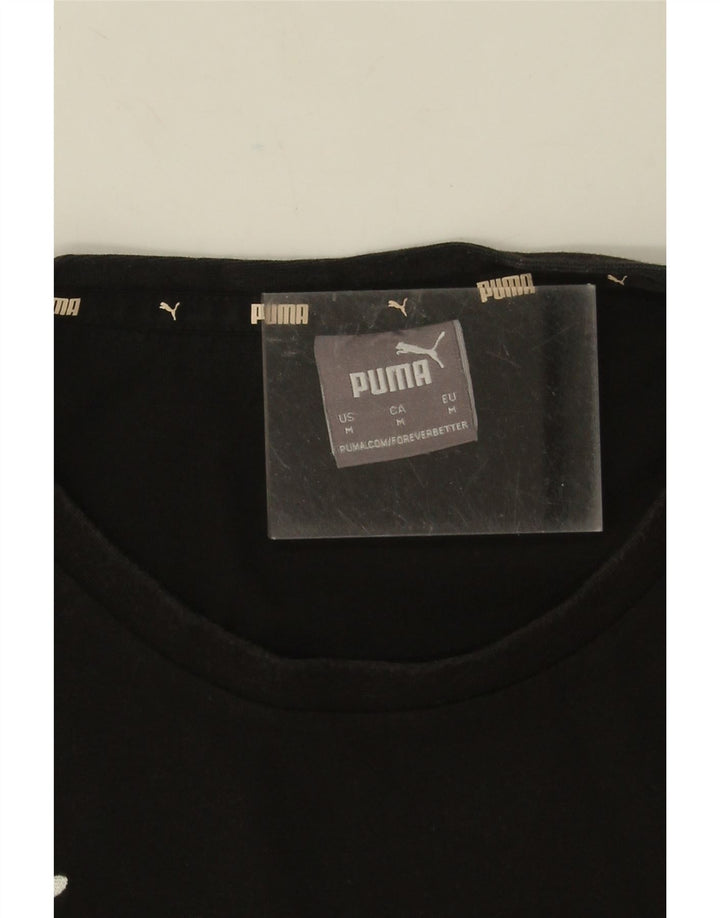 Tricou pentru bărbați Puma Top Medium Black Bumbac