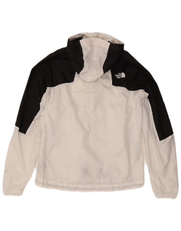Jachetă de ploaie cu glugă pentru bărbați The North Face UK 36 Small White Colorblock
