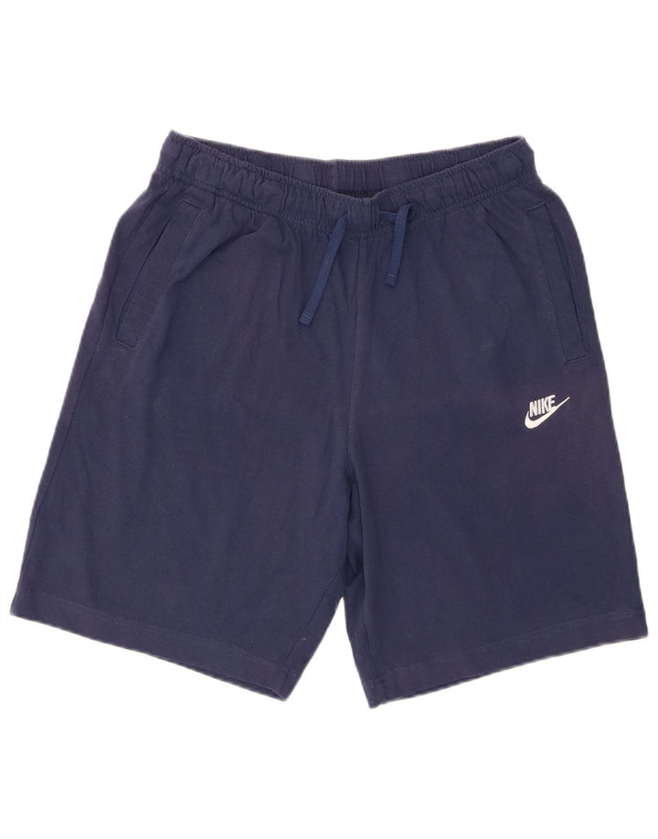 Pantaloni scurți sport Puma pentru bărbați, bumbac, albastru, mediu