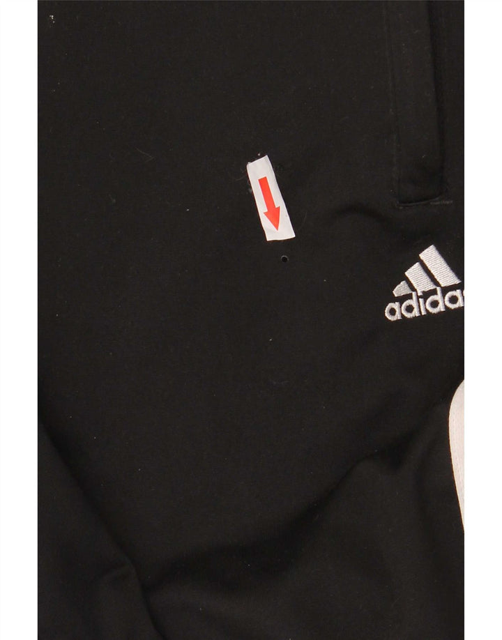 Pantaloni de trening Adidas pentru bărbați UK 40/42 Poliester mediu negru