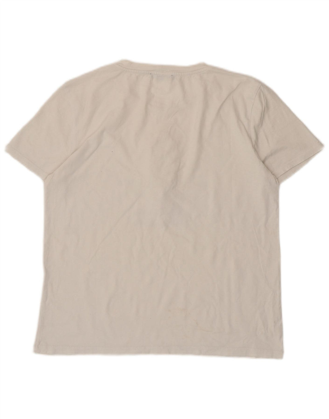ZARA Womens Graphic T-Shirt Top UK 14 Medium White